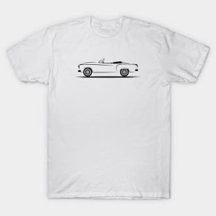 Borgward Isabella Cabrio Black T-Shirt